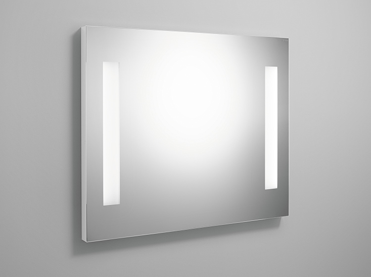 Miroirs éclairés carrés